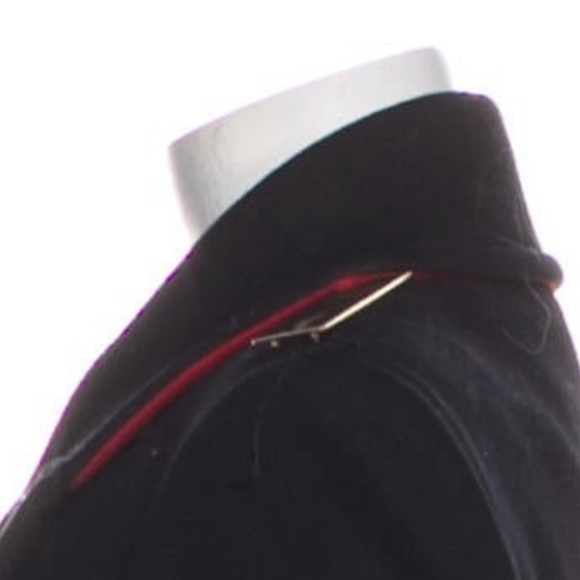 SHOW-STOPPING Burberry Prorsum Couture Wool Trench with Gold Lapel Detailing - Picture 3 of 10